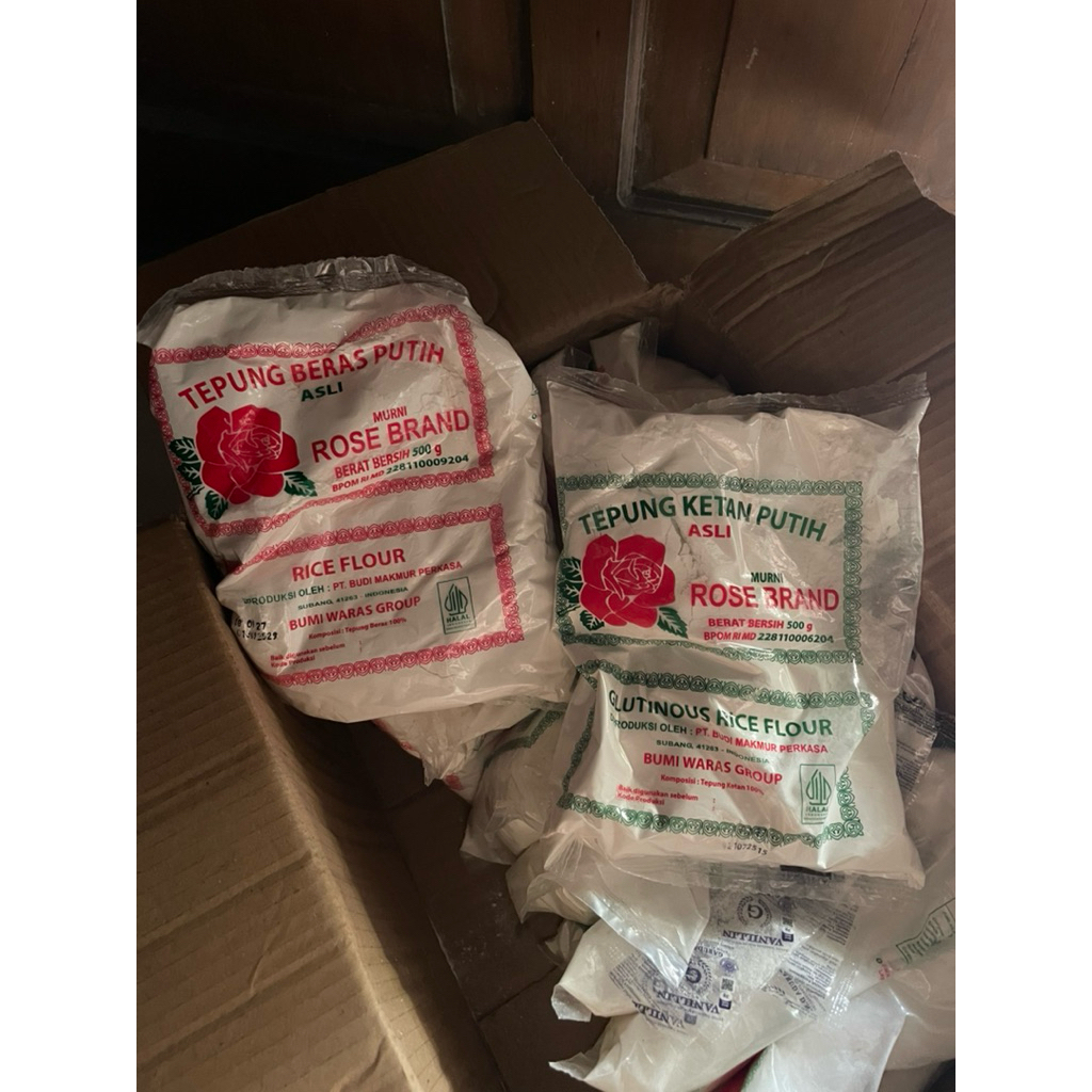 ROSE BRAND TEPUNG BERAS & KETAN PUTIH | ROSE BRAND TEPUNG KETAN PUTIH