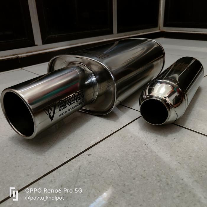 Knalpot Mobil Model Fujitsubo Original Pavta Plus Resonator