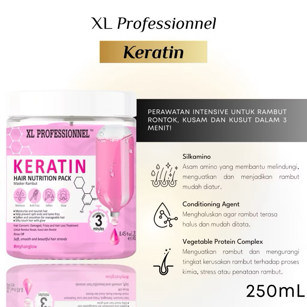 XL PROFESSIONNEL KERATIN HAIR MASK