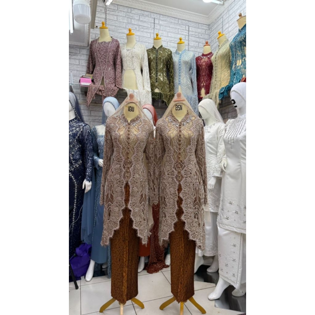 NEWWWW KEBAYA IBU BESAN/IBU HAJAT FULL PAYET