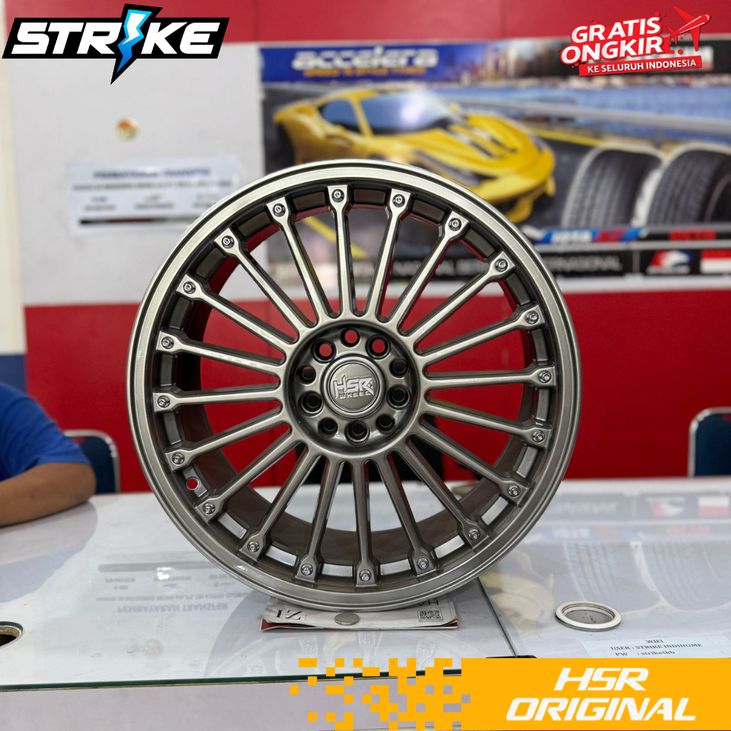 VELG MOBIL CARRY J6 R18 HSR JJC RING 18 BAUT 5 VELG RACING INNOVA STARGAZER HRV CRV