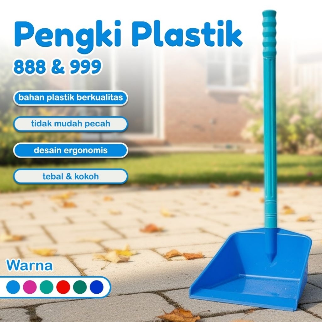 Pengki Cikrak serokan sampah plastik besar dan kecil 888, 999 / Pengki Kecil, Besar / Pengki Plastik