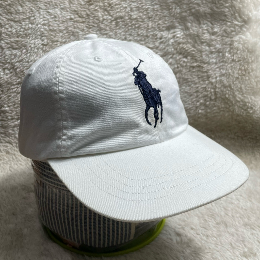 Cap / Topi POLO RALPH LAUREN US OPEN 2013 Big logo Vintage original warna putih