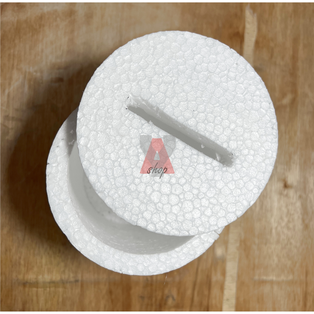 Styrofoam Cake Money Roll Tinggi 20 cm Diameter 20 cm