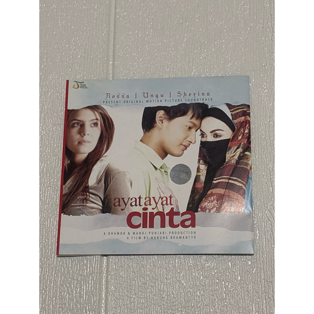 CD ALBUM VA AYAT AYAT CINTA ROSSA UNGU SHERINA ORIGINAL