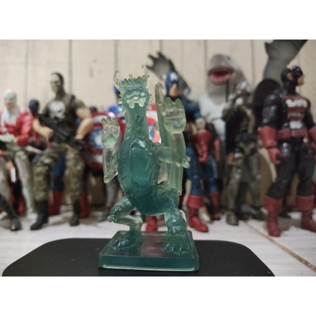 action figure blue dragon keren rare