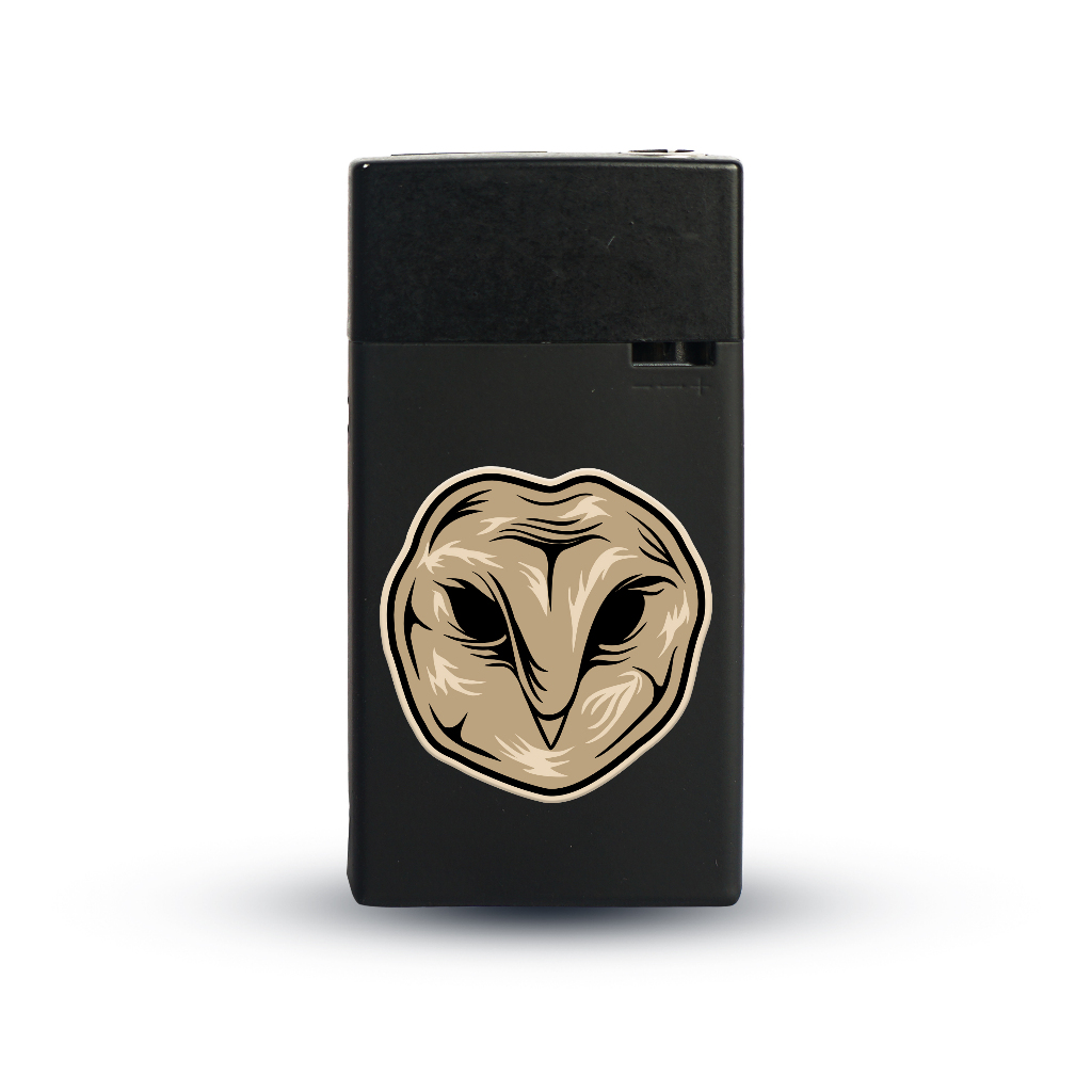 Troy Company Lighter Black Single Jet Flame Owlmark - Korek Api Pemantik Api LA 302