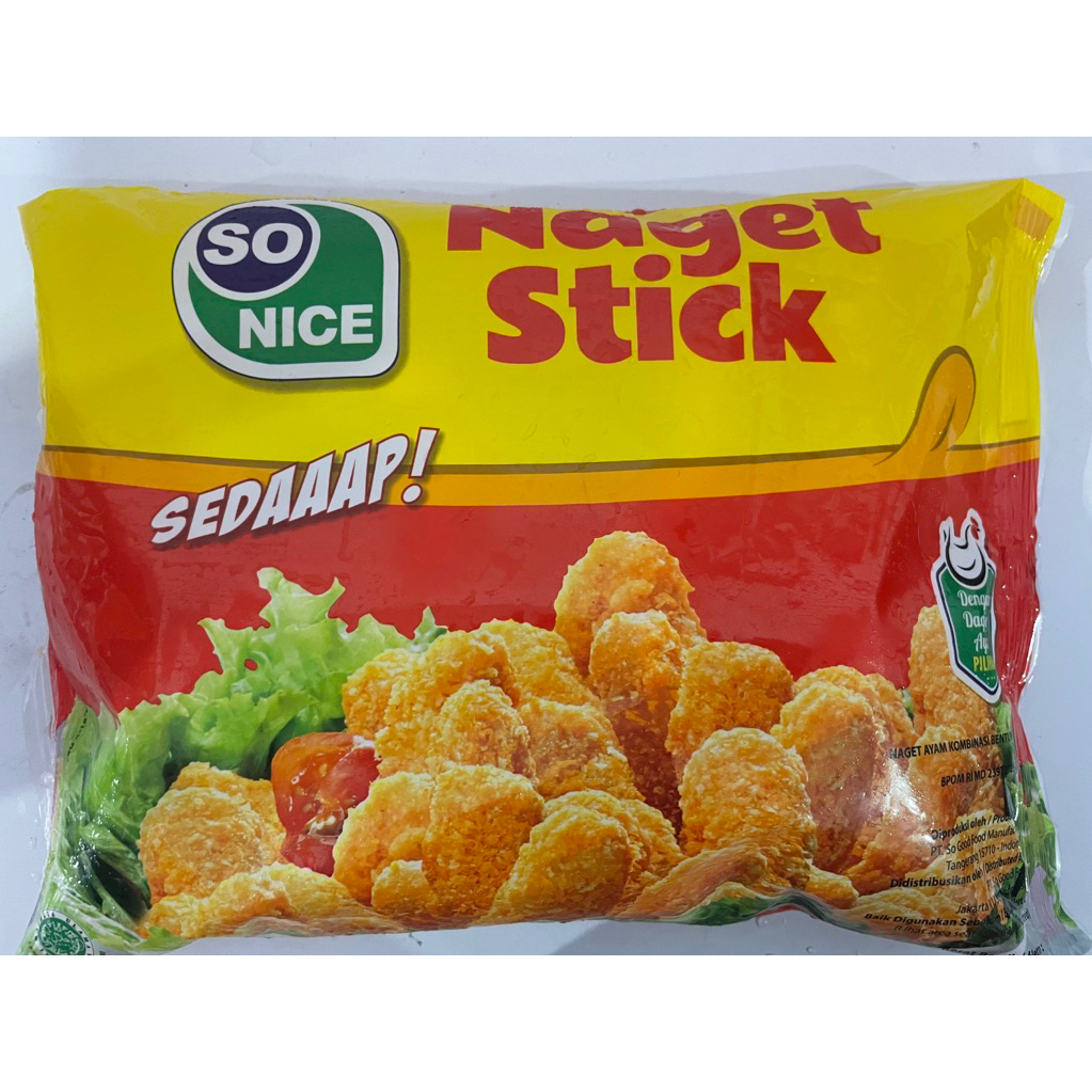So Nice Naget Stick Sedap 500g
