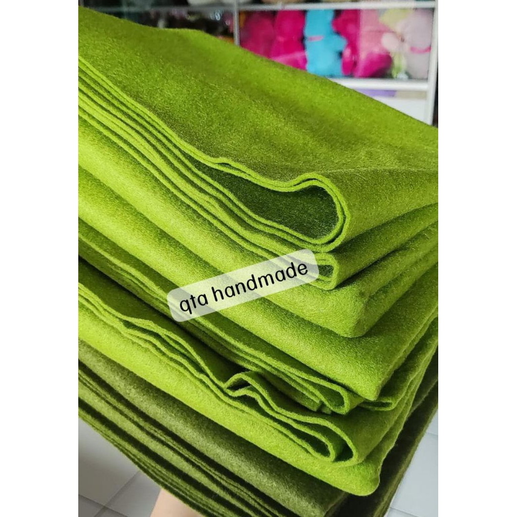 KAIN FLANEL TAIWAN WARNA OLIVE