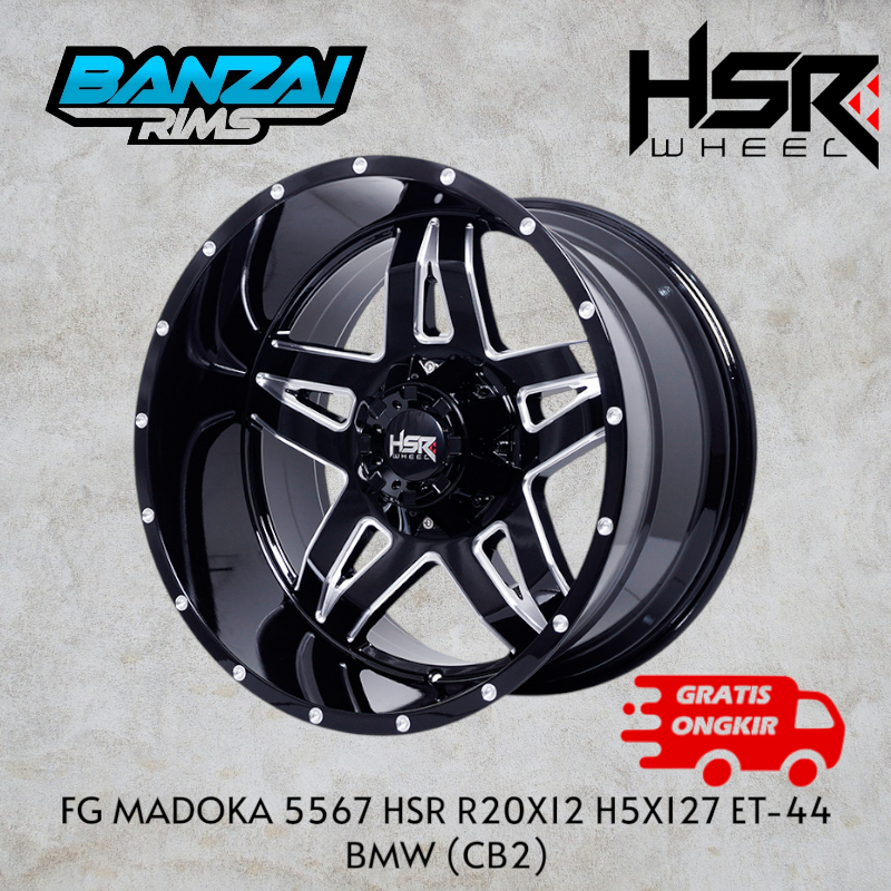 velg offroad r20 mobil jeep rubicon jk grand caravan dll tipe hsr fg madoka r20 model palang bintang