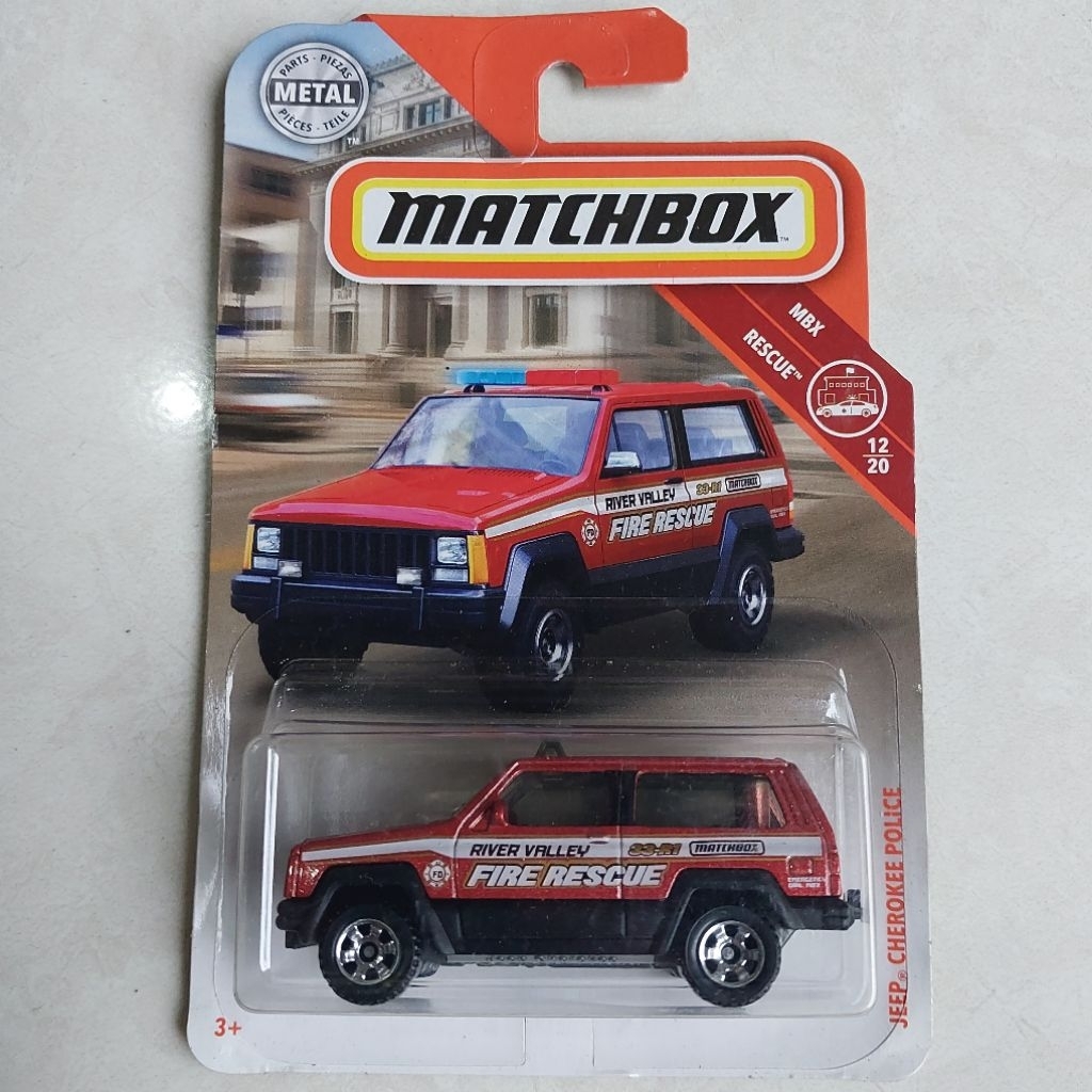 MATCHBOX Jeep Cherokee Police