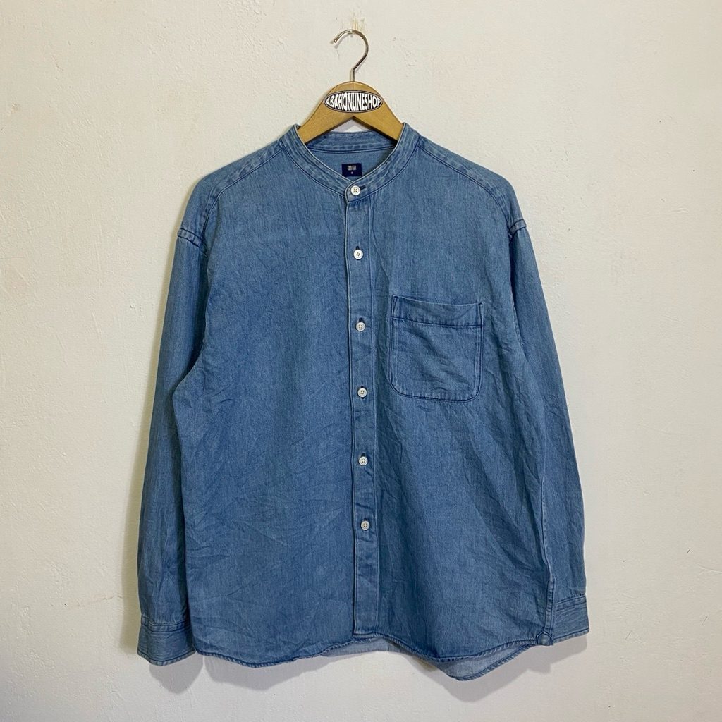 Uniqlo denim sanghai shirt