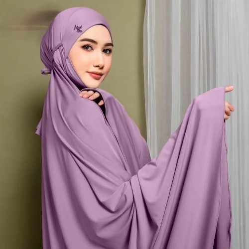 Mukena Jersey premium //mukena penutup dagu // mukena dagu terbaru 2025//mukena jersey malaysia dagu