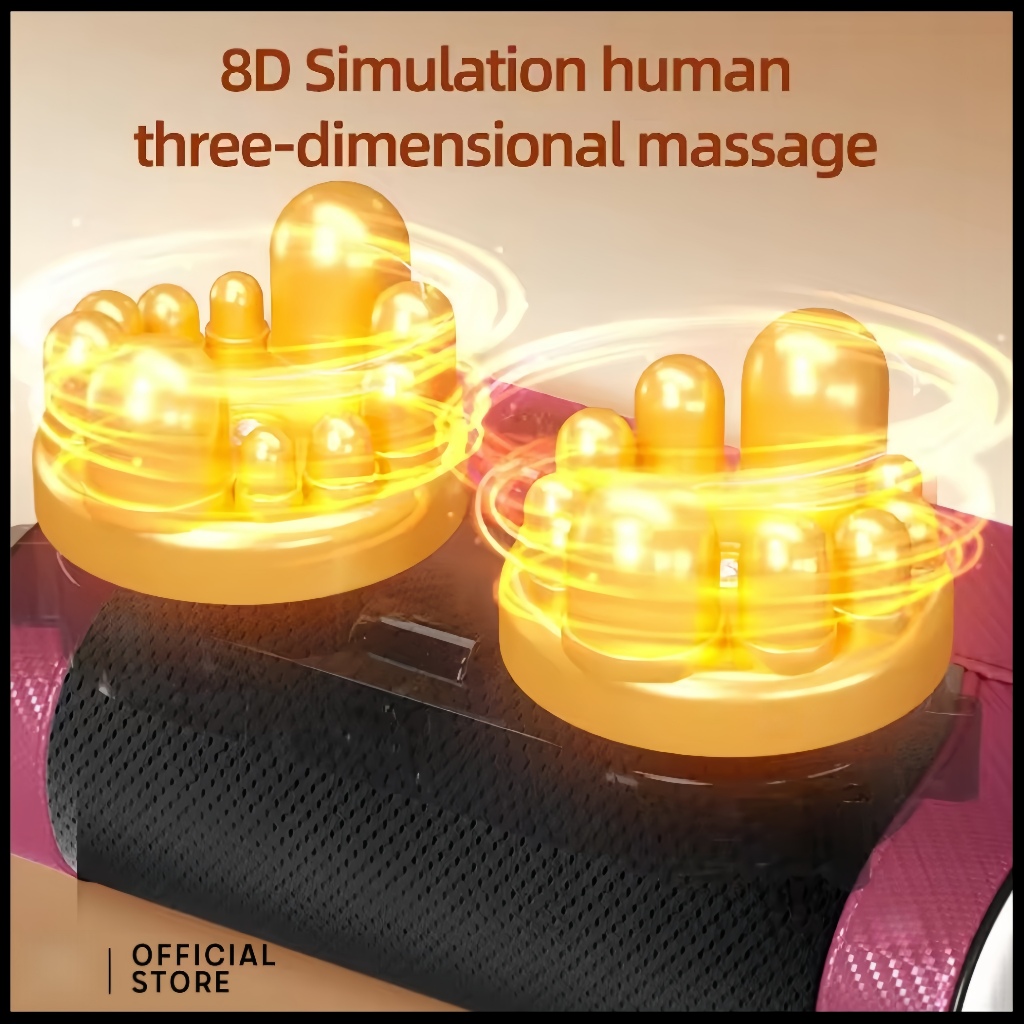 Bantal Pijat 8 Bola Massage Pillow Bantal Pijat Leher Punggung Portable