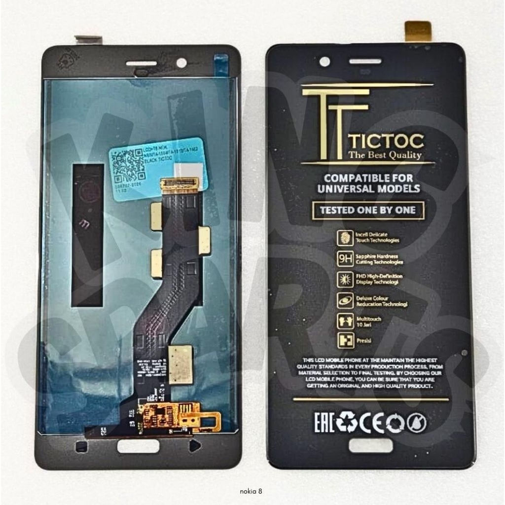 LCD TOUCHSCREEN NOKIA 8 COMPLETE