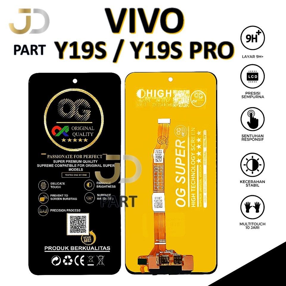 LCD TOUCHSCREEN VIVO Y19S / Y19S PRO COMPLETE ORIGINAL 100% FULLSET