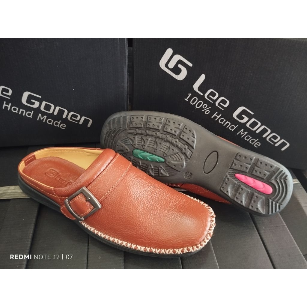 sepatu sendal kulit bustong lee gonen 02
