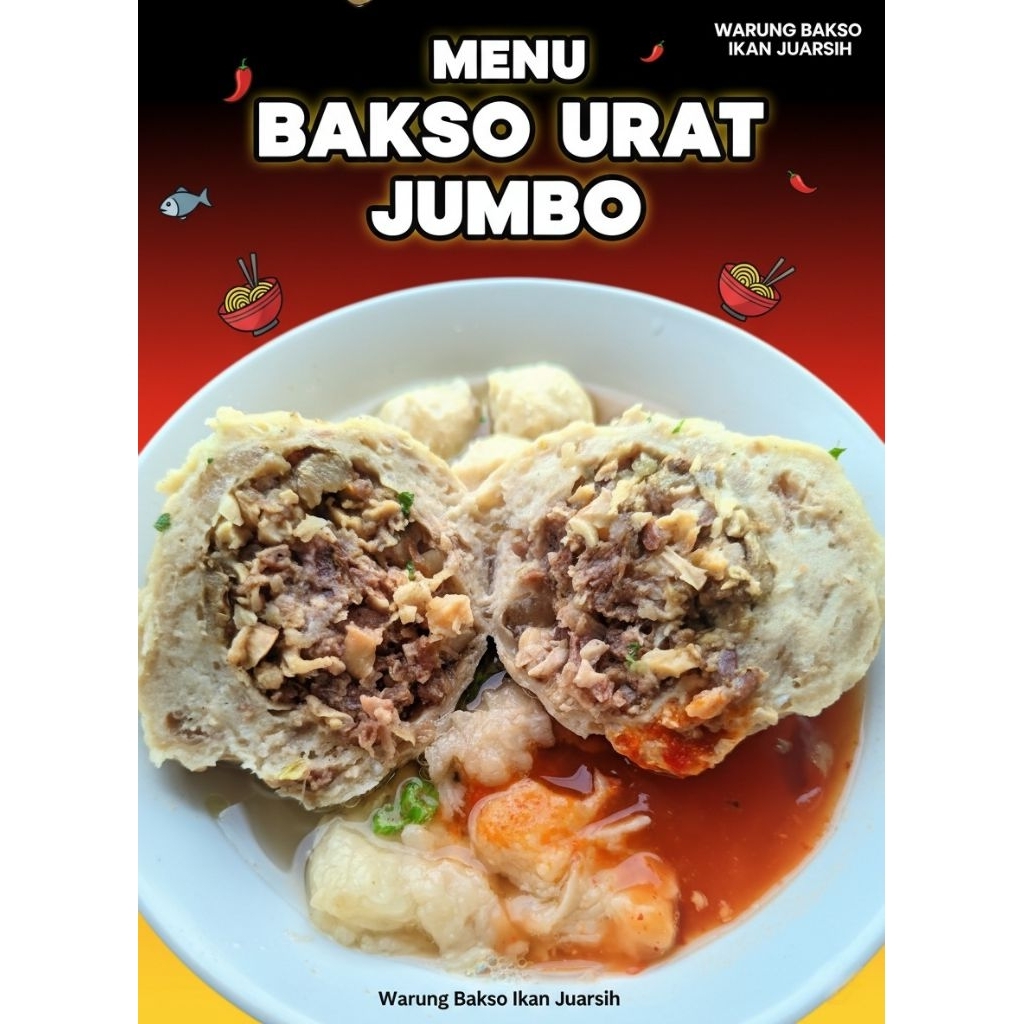 Bakso Urat Jumbo /Bakso Sapi