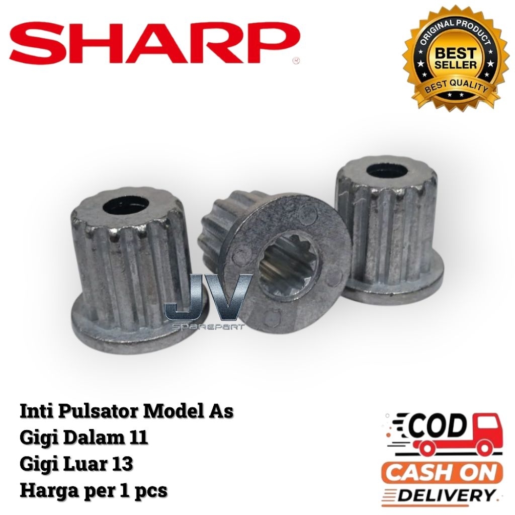 INTI PULSATOR - GEAR PULSATOR MESIN CUCI SHARP AS GIGI 11