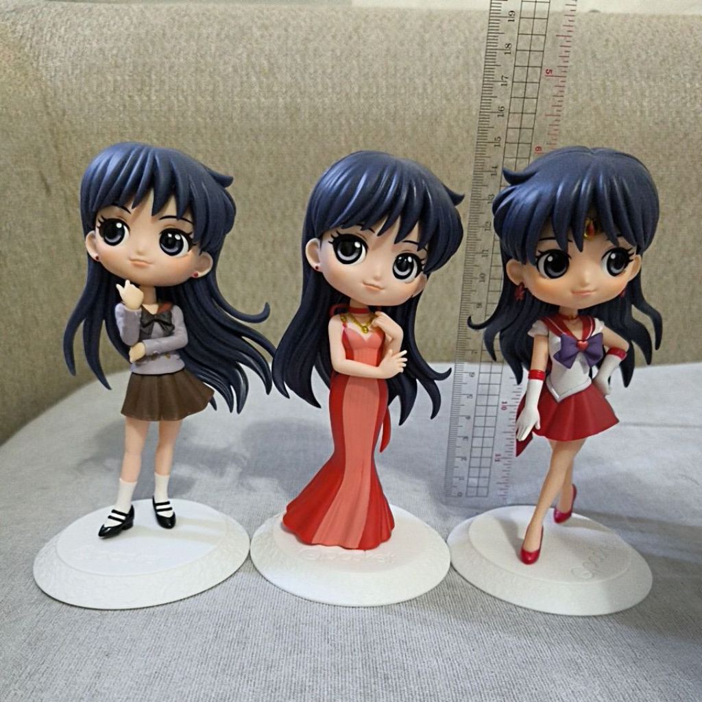 Sailor Moon Action Figure Qposket Sailor Mars Original Japan