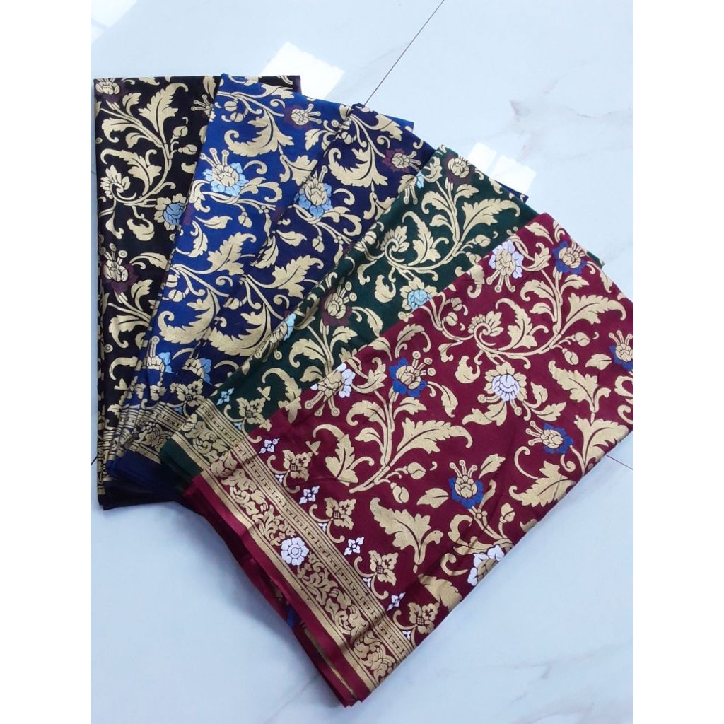 kain batik katun prada motif songket kain batik meteran bahan batik kebaya wanita terlaris