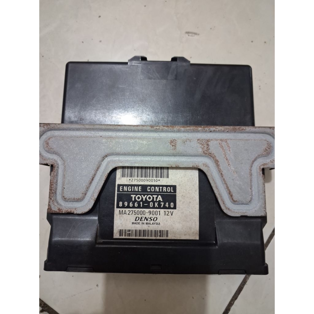 ecu inova bensin manual 89661-0K740