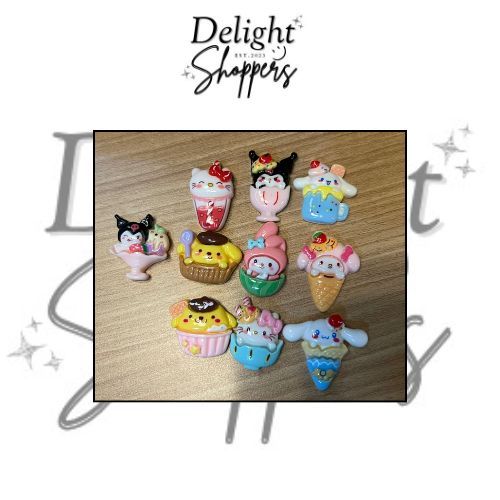 Aksesoris Jibbitz Crocs 3D Sanrio Ice Cream (1pcs)