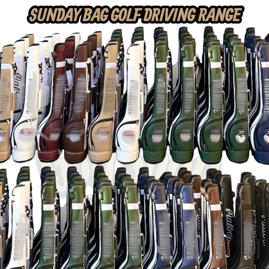 Tas Golf Driving Sunday Bag Golf New Tas Golf Driving Range Praktis