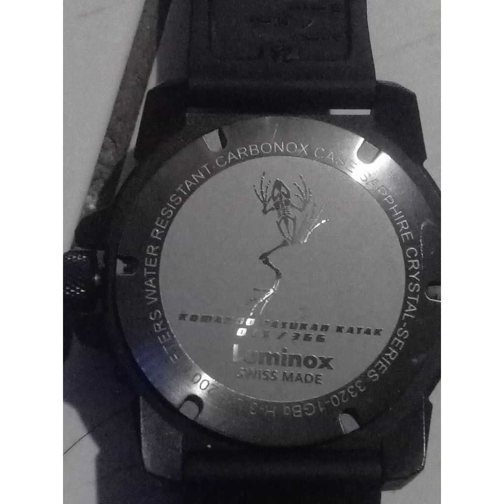 jam tangan luminox kopaska original seken