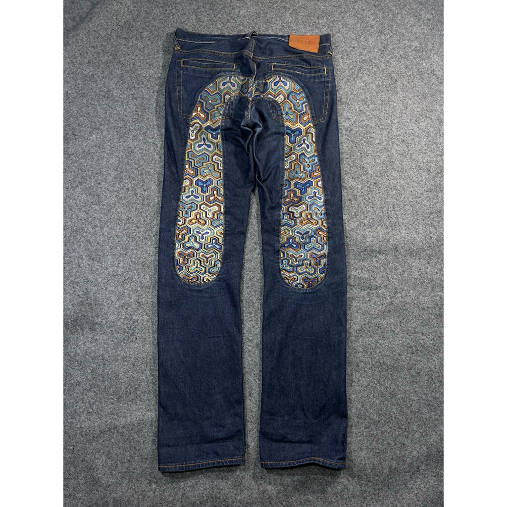 Celana jeans Evisu daicock big logo second