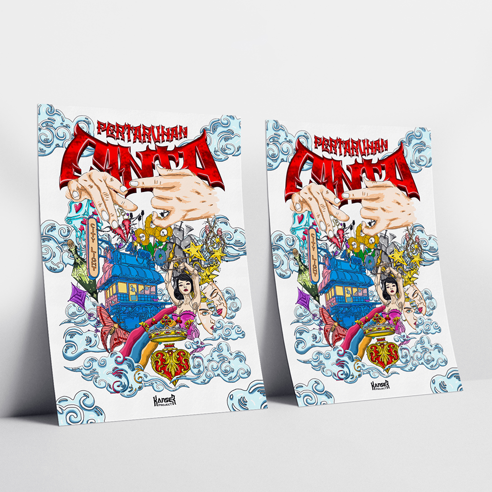 Poster & Sticker Pack PERTARUHAN CINTA JKT48 Original Setlist Series