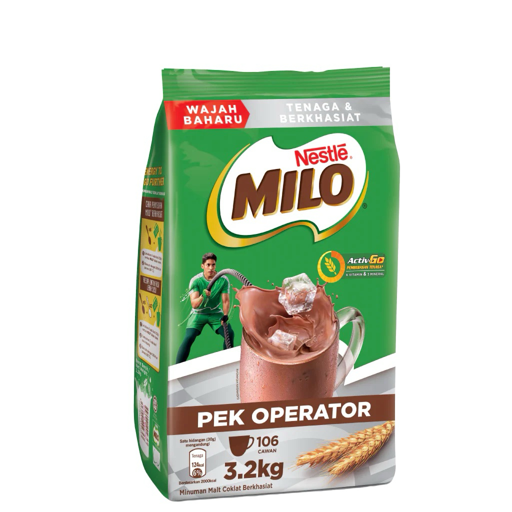 Nestlé Milo Pek Operator 3.2kg original malaysia
