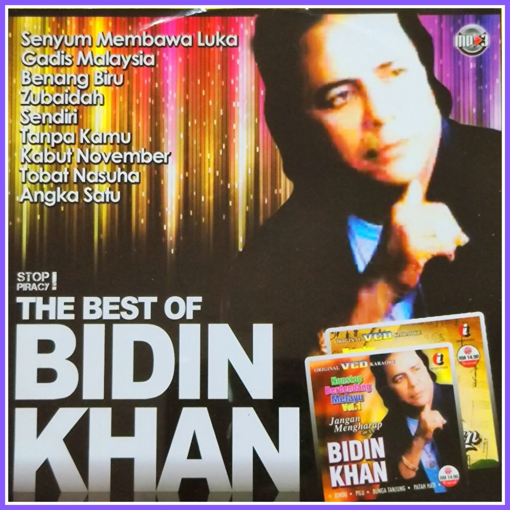 Kaset MP3 Audio Lagu Dangdut Bidin Khan - Yus Yunus Album Koleksi Pilihan Terbaik