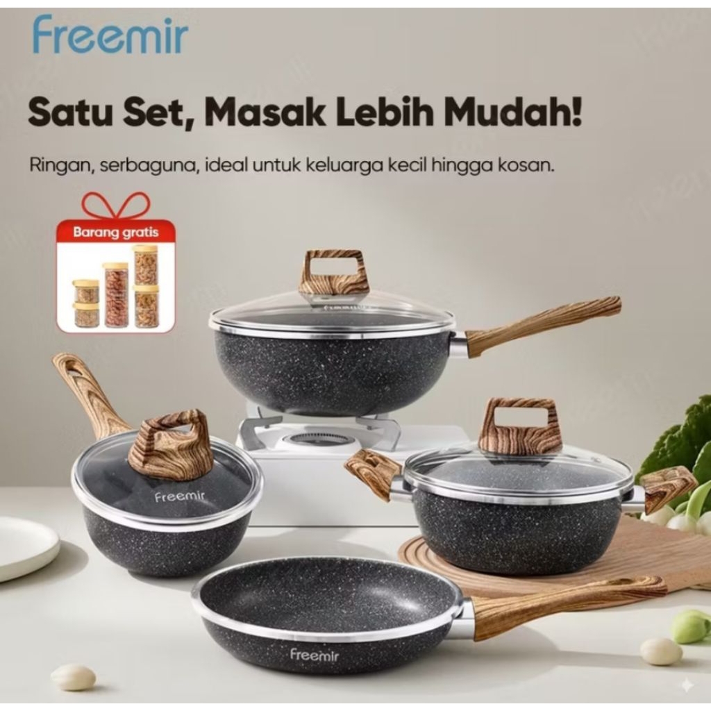 Wajan Panci set freemir