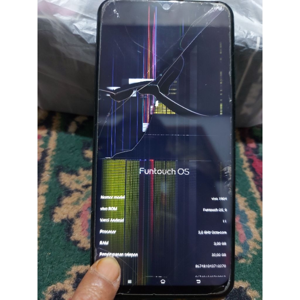 LCD ORI (copotan) VIVO y17/y12 1904