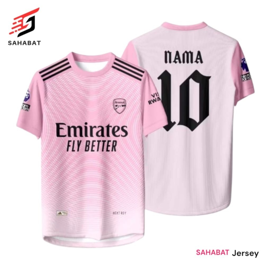 Jersey Kiper Arsenal Pink
