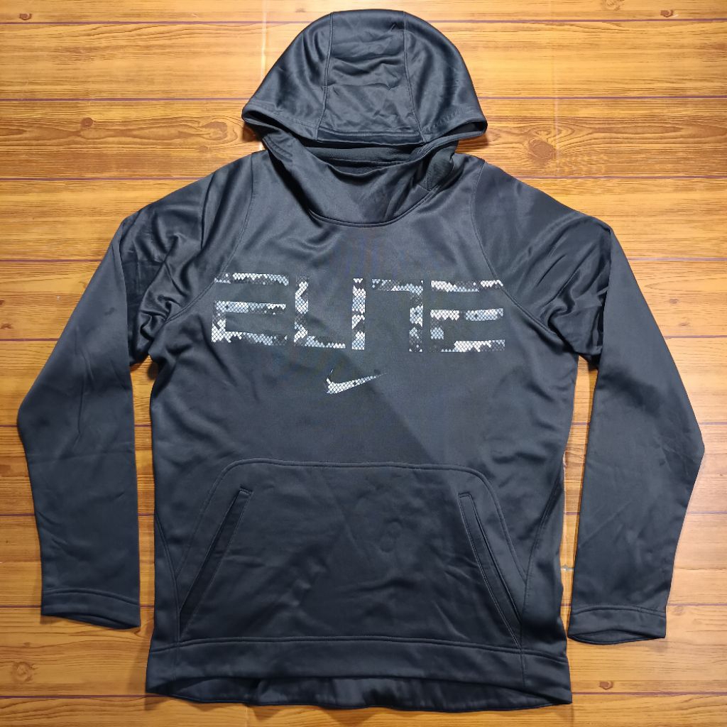 Jaket Hoodie Nike Elite Second Original Abu size XL