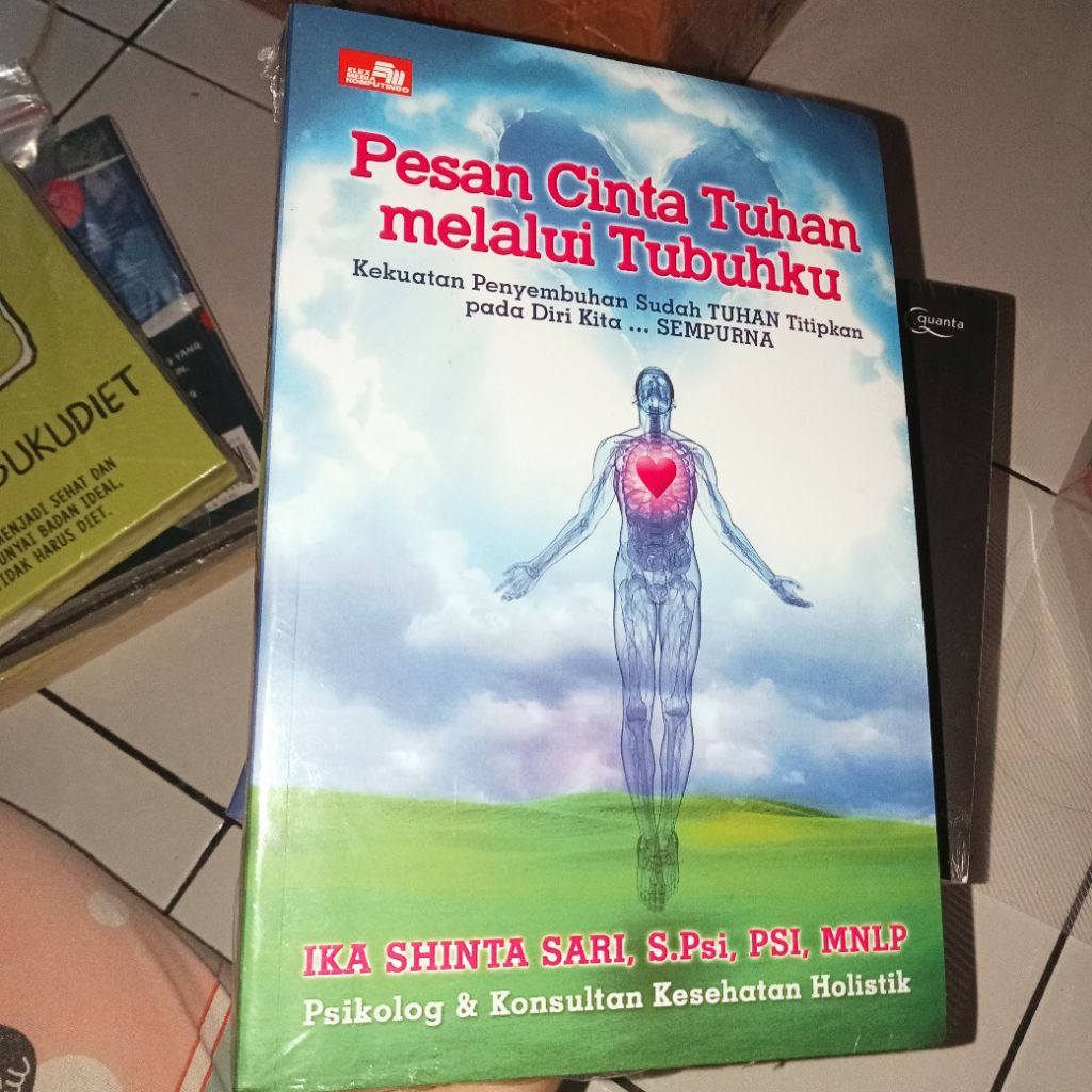 Buku Self Improvement Pesan Cinta Tuhan melalui Tubuhku segel original