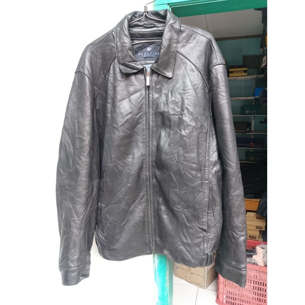 Jaket Kulit Domba Reaction by Kenneth Cole