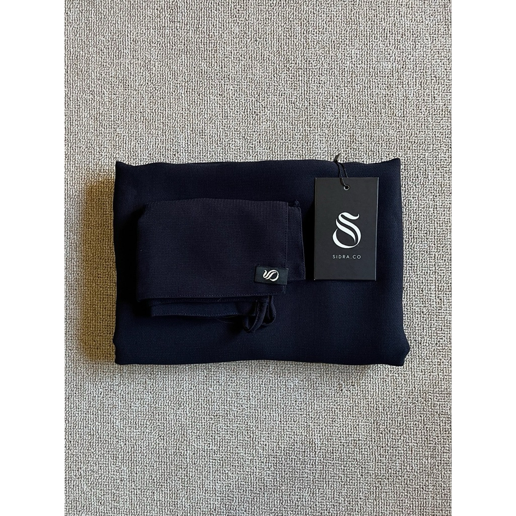 New with tag square khimar navy sidra.co