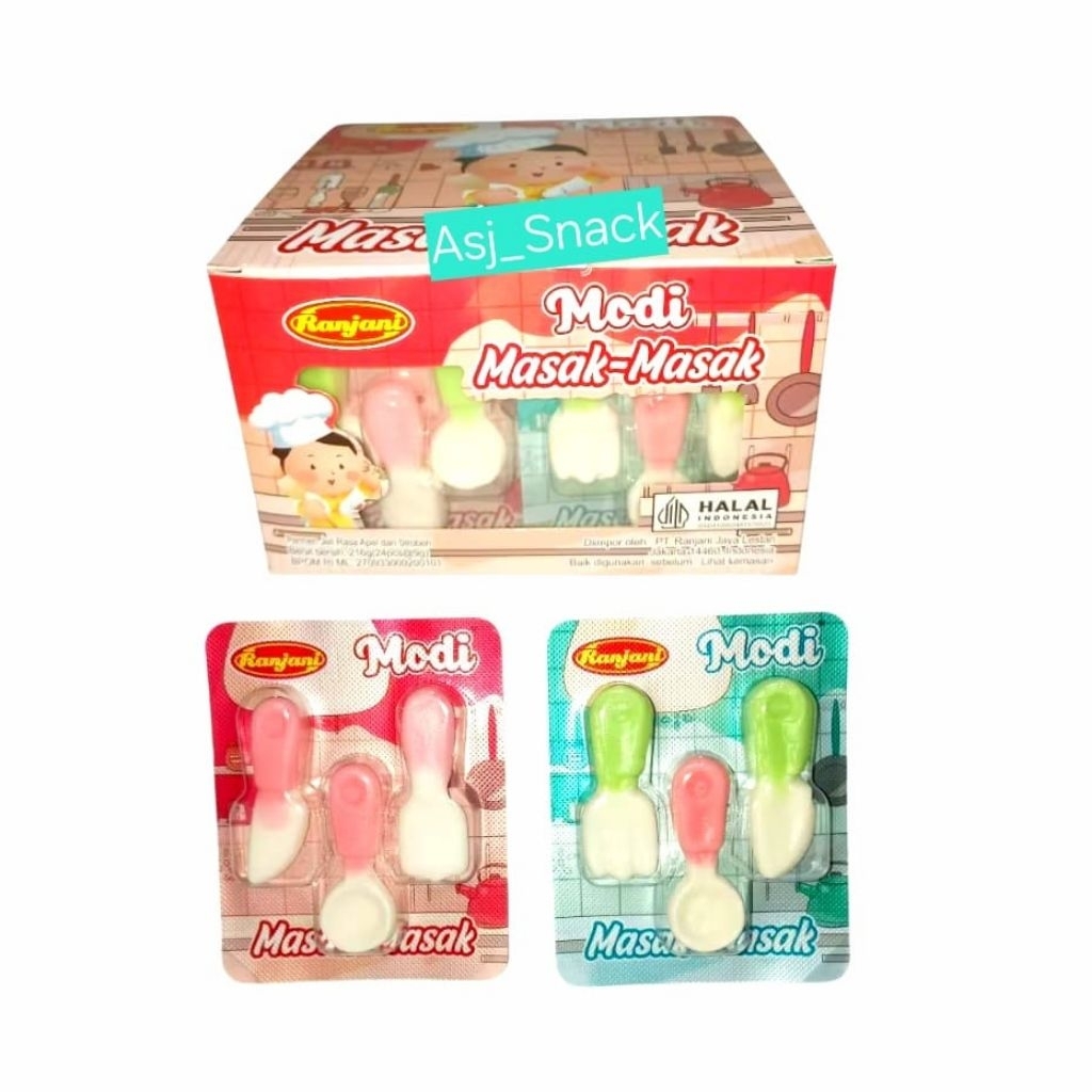 Permen Jelly Ranjani Modi Masak2 ( 24 pcs x 9gr )
