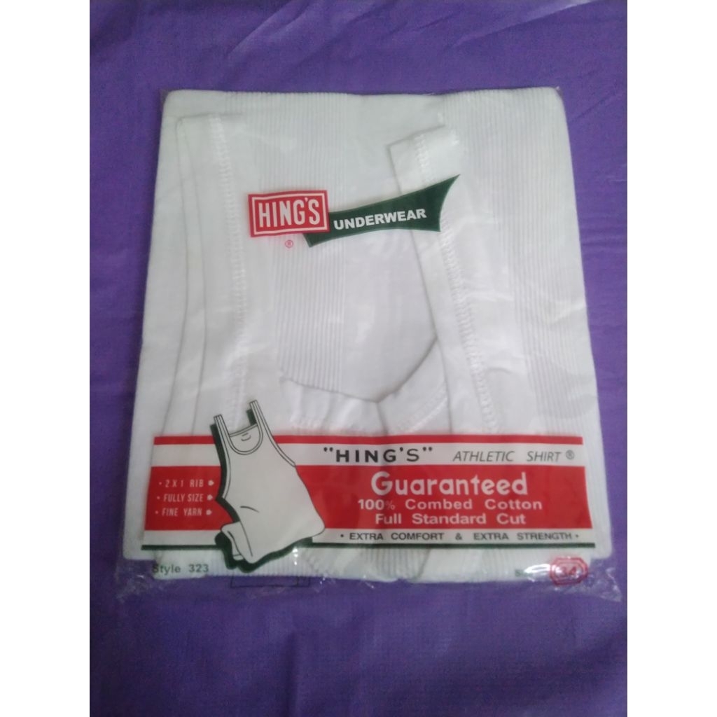 KAOS DALAM, SINGLET PRIA HINGS hijau/singlet cowok katun