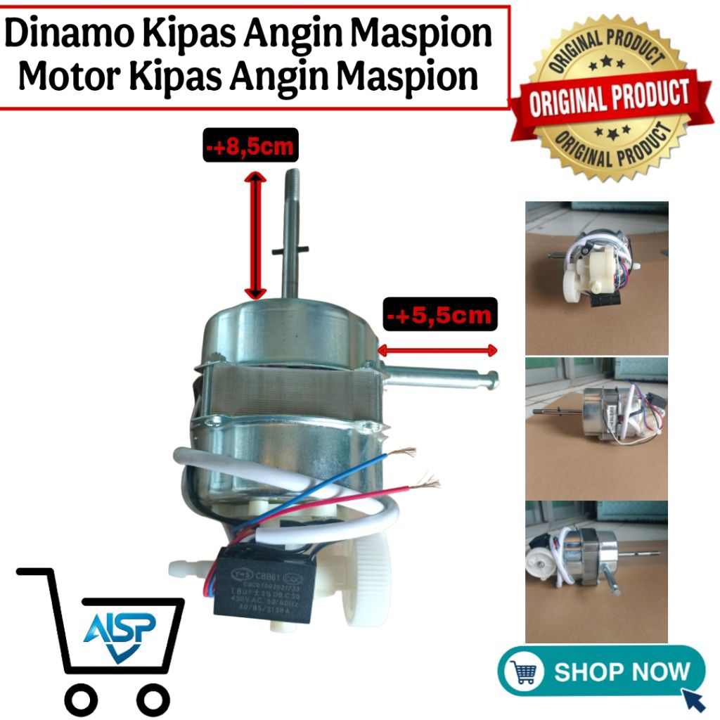 Dinamo Kipas Angin Maspion Original / Motor Kipas Angin Maspion