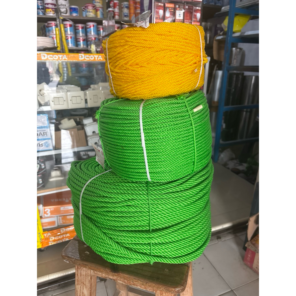 TALI TAMBANG NILON 4mm 5mm 8mm