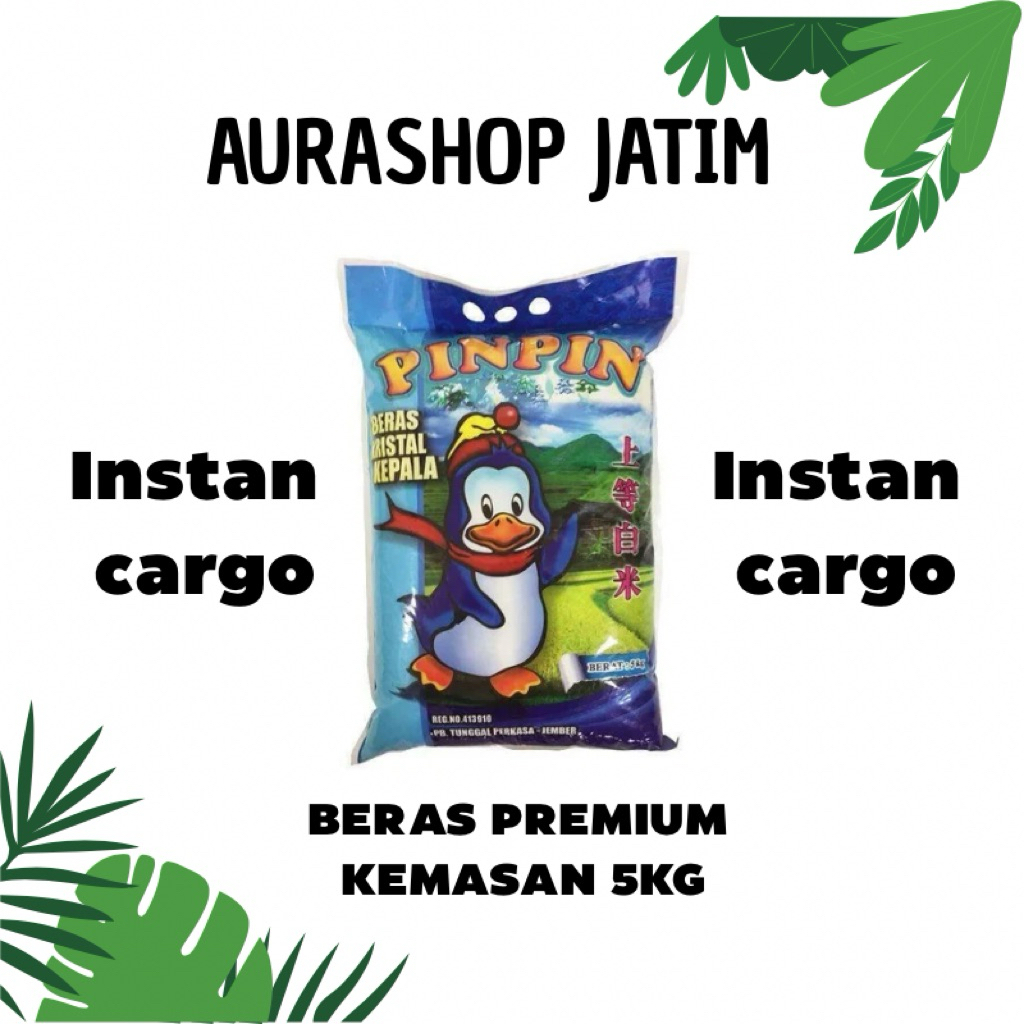 ANEKAA BERAS PREMIUM KEMASAN 5KG dan Sembako lainnya (instan sidoarjo)