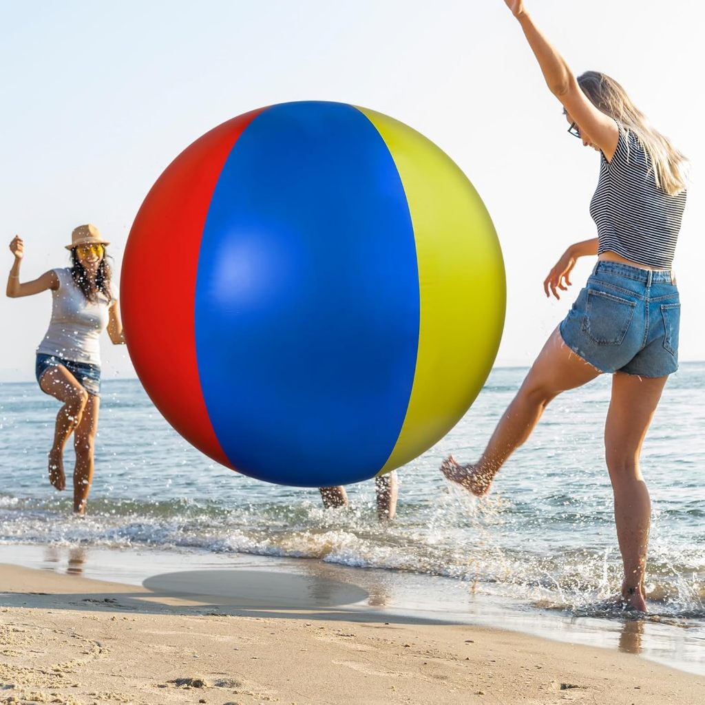 Bola Pantai Jumbo Diameter 150cm Inflatable Giant Bola Pantai Raksasa Tiup Bola Renang Pantai Bola P