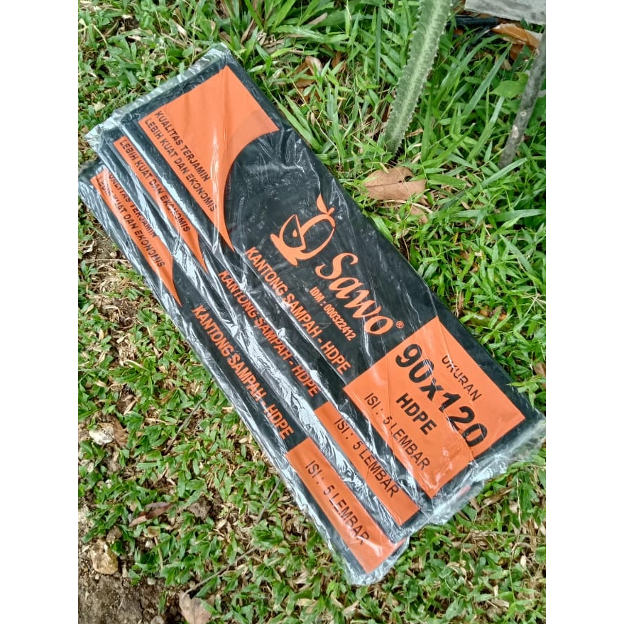 Plastik Kantong Sampah TEBAL / Kantong Plastik Sampah Hitam Tebal Kuat Anti Jebol / PLASTIK SAMPAH H