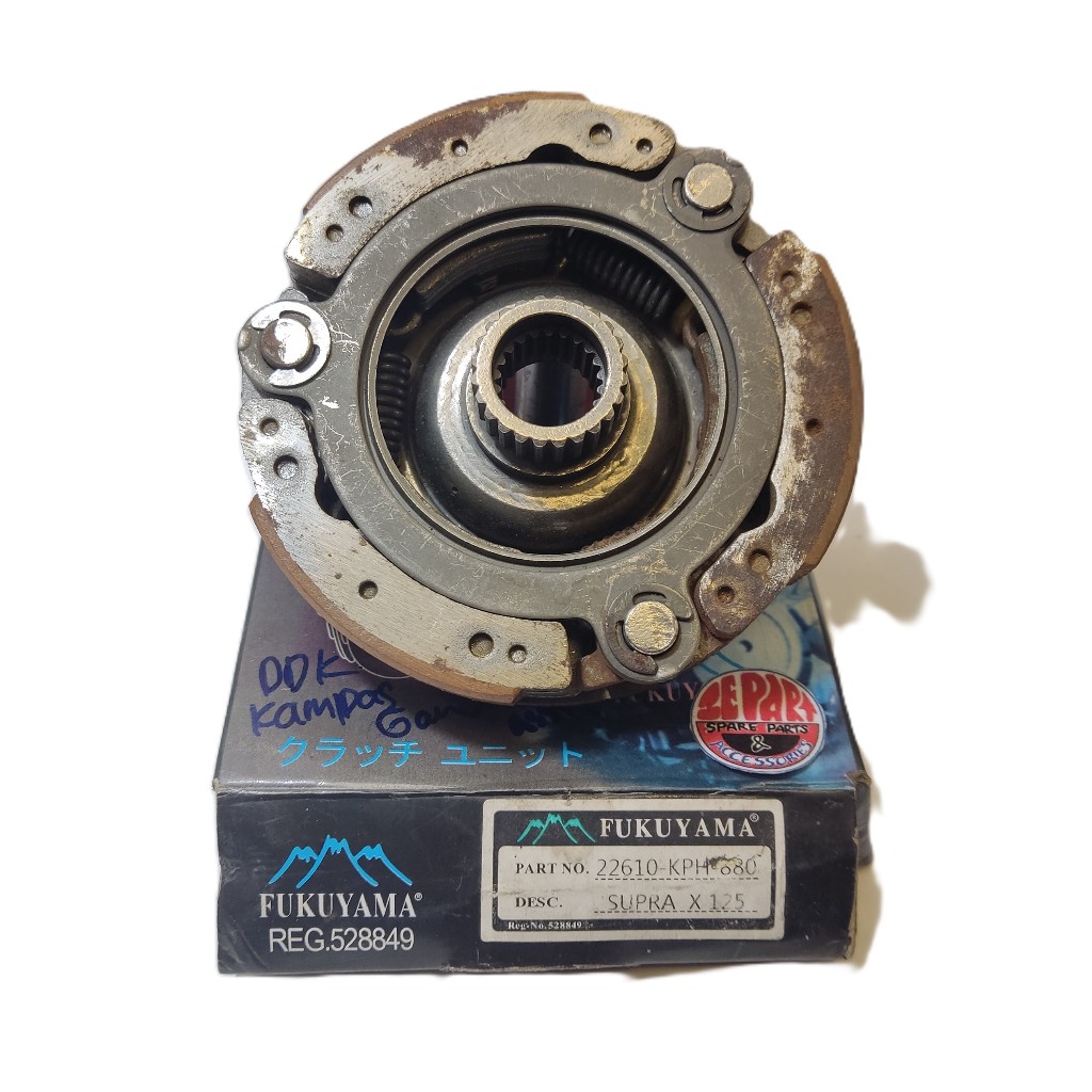KAMPAS GANDA KOPLING ASSY DUDUKAN SUPRA X125 KARISMA 22610-KPH-680