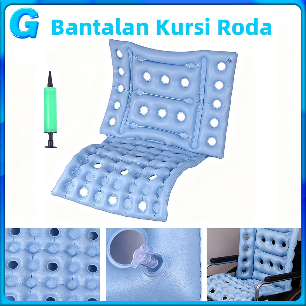 Bernapas Nyaman Bantal Wasir Ambeien Desain Lubang Bantal Decubitus Kursi Roda Bantal Kursi Roda Med