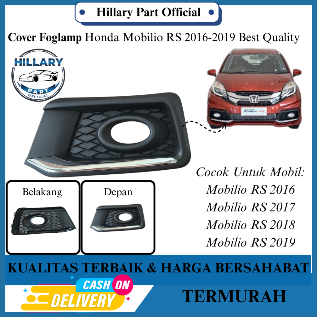 Cover Foglamp Honda Mobilio Rs 2016-2019